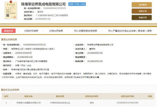 格力電器加碼芯片布局 10億元注冊(cè)集成電路公司，深化信息系統(tǒng)集成服務(wù)